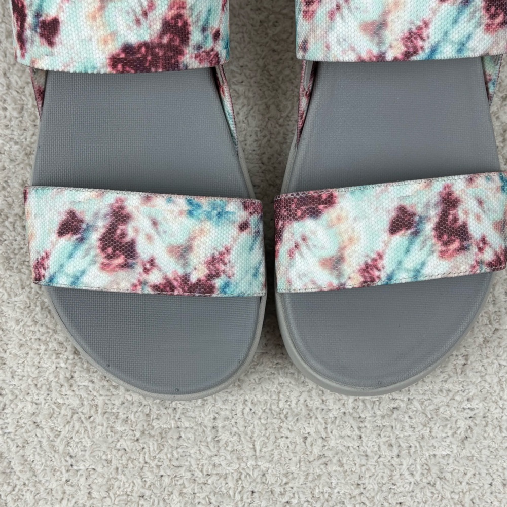Keen Sandals Womens 8 Elle Backstrap in Andorra Tie Dye Open Toe Strappy 1026043 - Picture 7 of 14